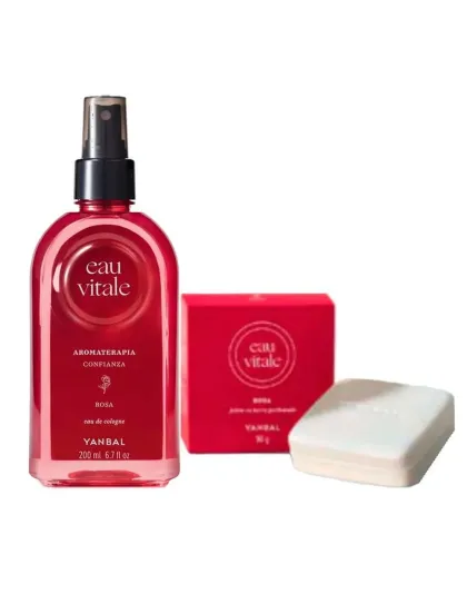 Aromaterapia Colonia y Jabón Confianza de Yanbal