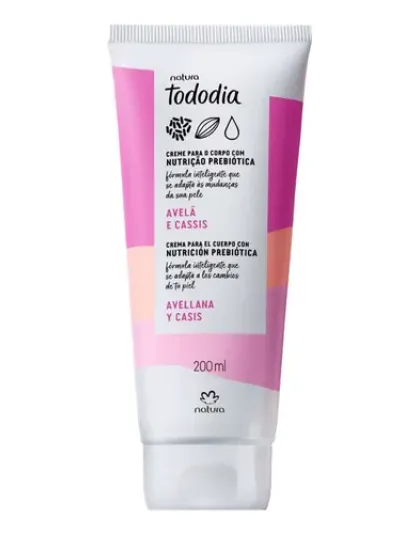 Crema corporal Avellana y Casis de Natura