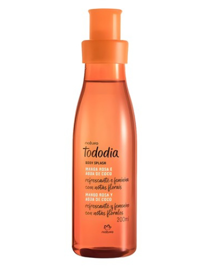 Body Splash Mango Rosa y Agua de Coco de Natura