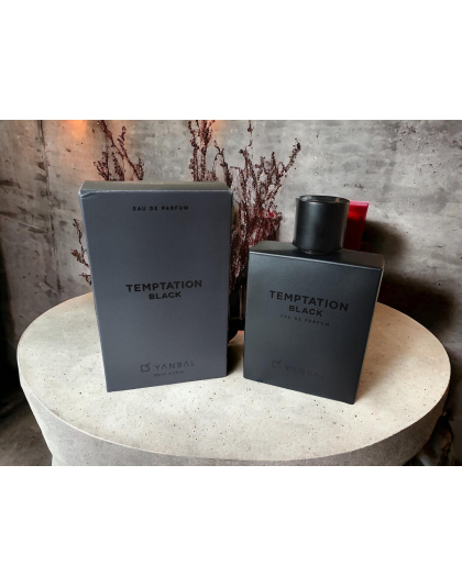 Fragancia Temptation Black Men de Yanbal