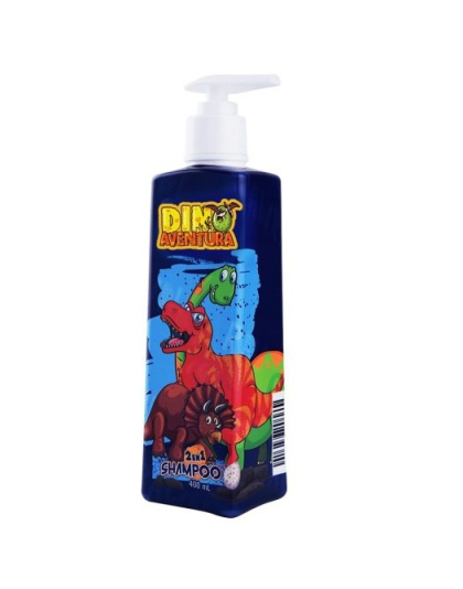 Shampoo 2en1 Dino Aventura 400ml de Lecleire