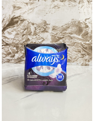 Toallas Femeninas Always Extra Largas