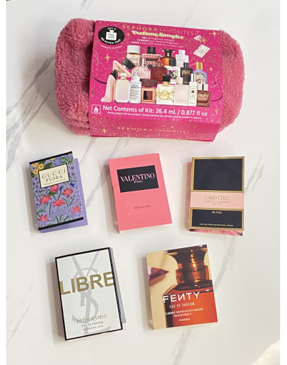 Set de muestra de perfumes favoritos de Sephora