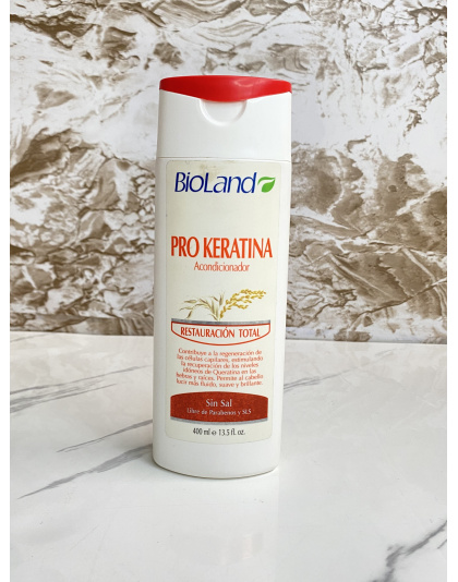 Acondicionador Restauración Total Pro Keratina de Bioland