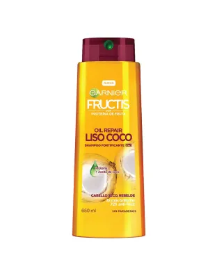 Shampoo Oil Repair Liso Coco 650ml de Garnier