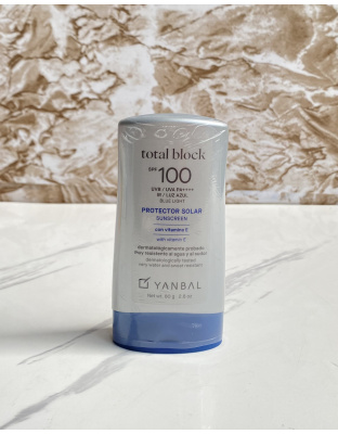 Protector Solar Total Block 80g Yanbal