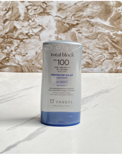 Protector Solar Total Block 80g Yanbal