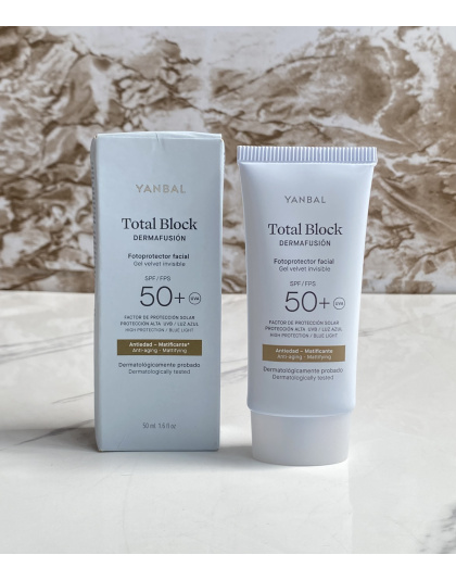 Protector Solar Facial Total Block Antiedad-Matificante 50ml Yanbal