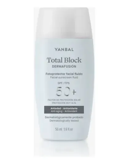 Protector Solar Facial Total Block Antiedad-Antioxidante