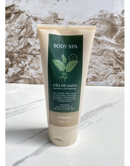 Limpiador Exfoliante en Gel Body Spa Uña de Gato Yanbal