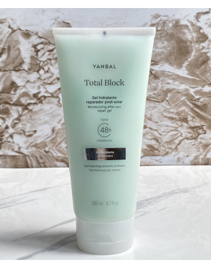 Total Block Gel Hidratante Reparador Post-Solar Yanbal