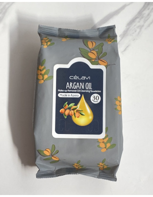 Toallitas Desmaquillantes Argan Oil Célavi