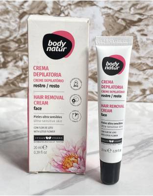 Crema Depilatoria Facial Body Natur