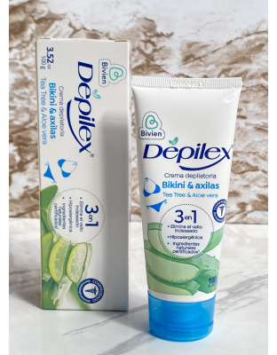 Crema Depilatoria Tea Tree y Aloe Vera Depilex