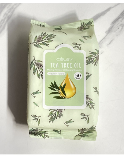 Toallitas Desmaquillantes Tea Tree Oil