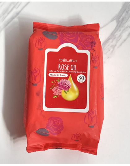 Toallitas Desmaquillantes Rose Oil Célavi