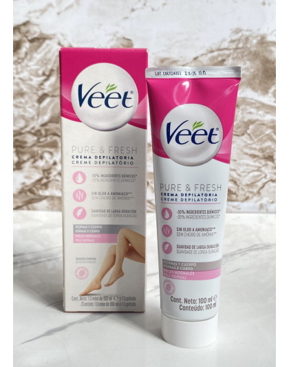 Crema Depilatoria Silky Fresh Veet