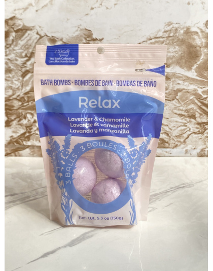 Bombas de baño Lavanda y Manzanilla
