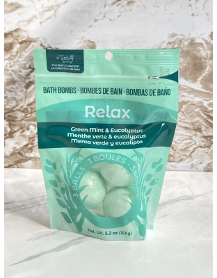 Bombas de baño Menta Verde y Eucalipto