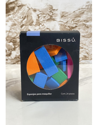 Esponjas Piquitos de Colores Bissú