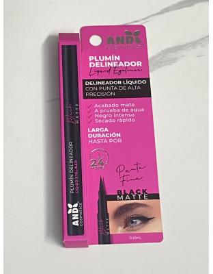 Delineador Líquido Color Negro AND