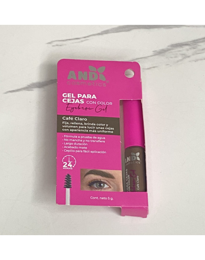 Gel Fijador Café Claro AND