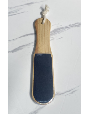 Lima para pies de Madera Ovalada