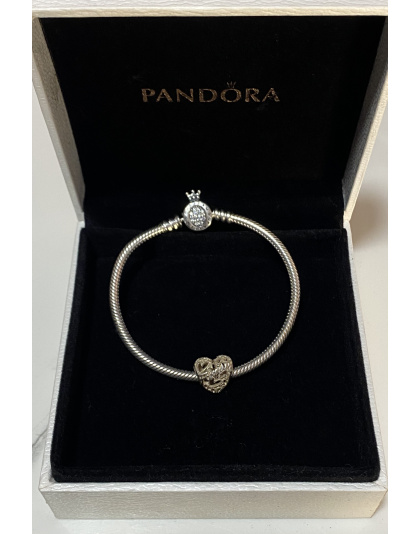 Charm de corazón Family plata925