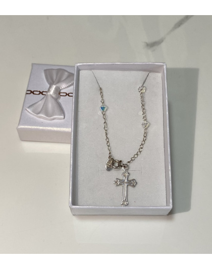 Pulsera rosario de Plata925 Talla 19