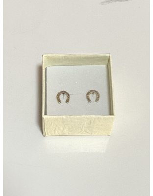 Aretes de herradura Plata925