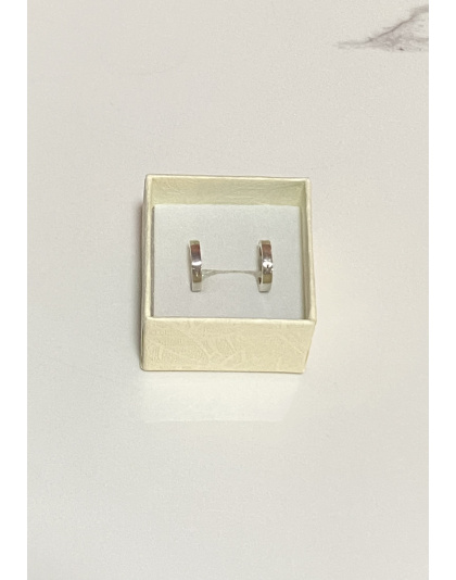 Argollas lisas pequeñas Plata925