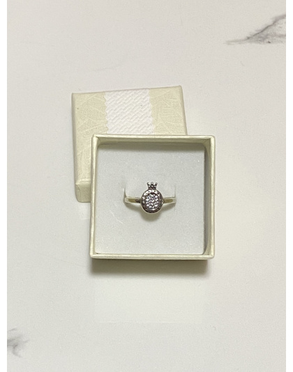 Anillo diseño Pandora corona Talla 6.5 Plata925