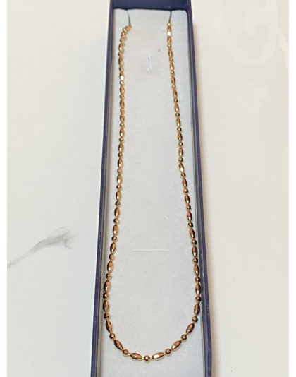 Cadena de eslabón de bolitas 44cm Xuping