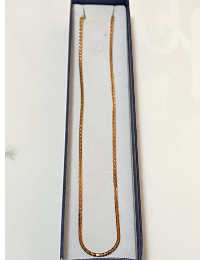 Cadena de eslabón trigo 45cm Xuping