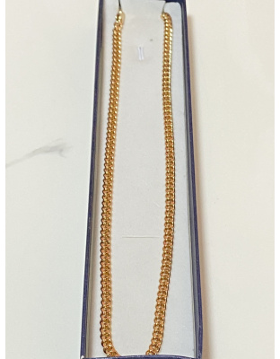 Cadena eslabón barbada 44cm Xuping