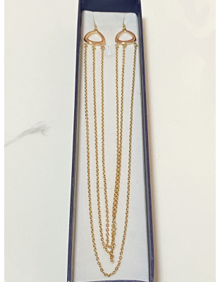 Cadena larga de tres 80cm Xuping