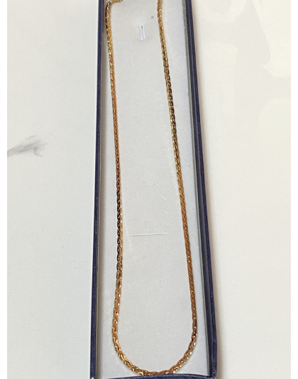 Cadena de eslabón plano 45cm Xuping