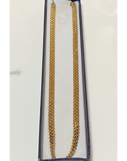 Collar de eslabón bismark 60cm Xuping