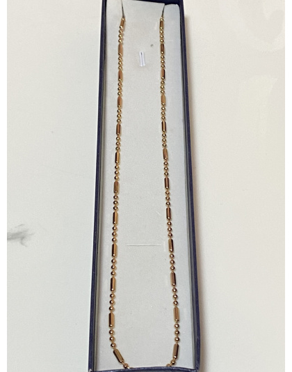 Cadena de eslabón de bolitas 50cm Xuping