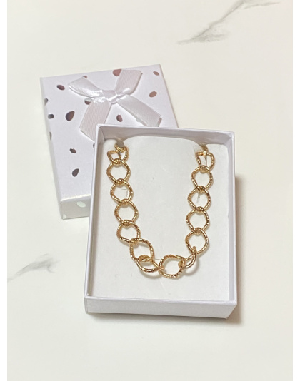 Pulsera de eslabón torcido Xuping