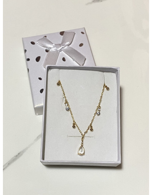 Tobillera con diamantes blancos Xuping