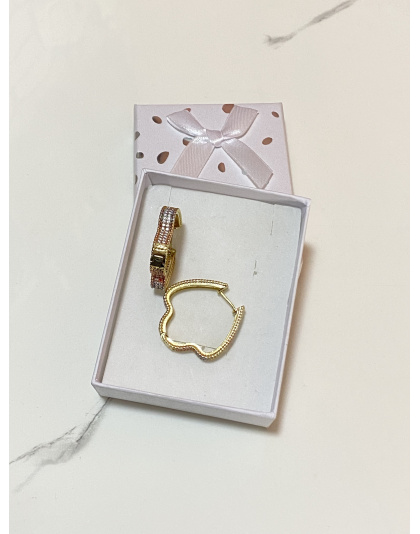 Aretes de tres colores Xuping