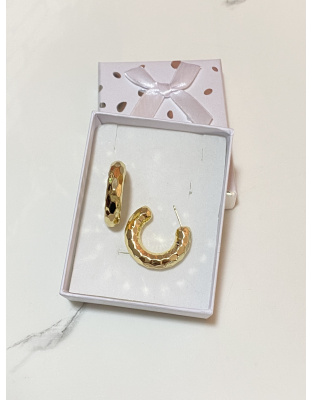 Aretes gruesos dorados Xuping