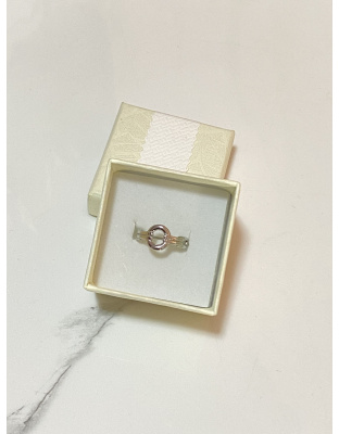 Anillo ajustable plateado Xuping