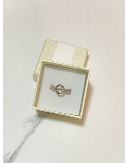 Anillo ajustable plateado Xuping